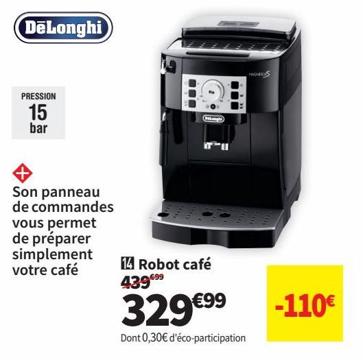 cafetières DeLonghi