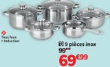 Batterie de cuisine offre à 69,99€ sur Conforama