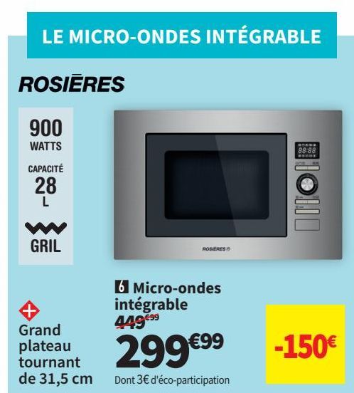 micro-ondes Rosiéres