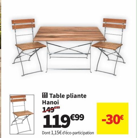 table pliante