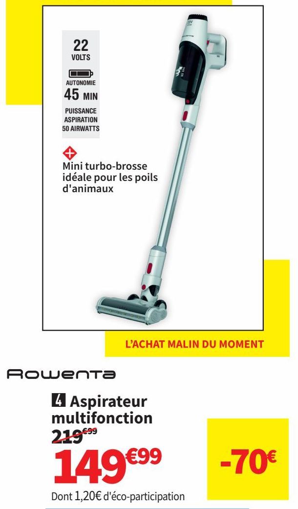 aspirateur Rowenta