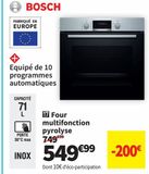 Four multifonctions Bosch offre à 549,99€ sur Conforama