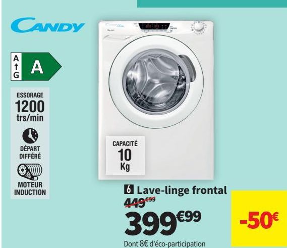 lave-linge Candy