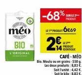 méo  BIO  L'ORIGINAL 