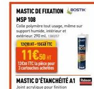 mastic de fixation 