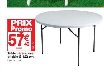 table Promo