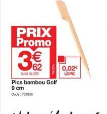 PRIX Promo  €  0,02€ LEPIC 