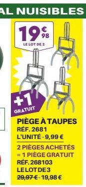 pièges 