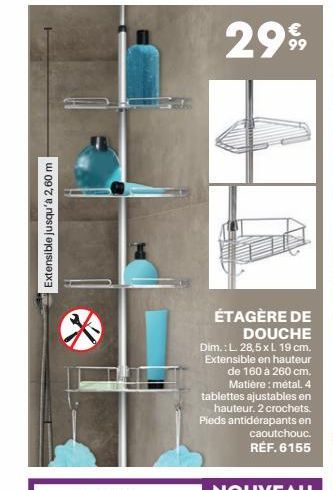 étagère de douche 3M