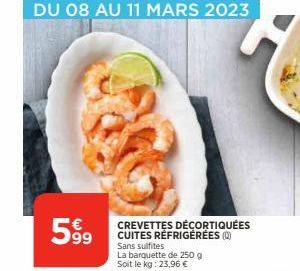 crevettes Mars