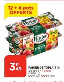 panier Yoplait