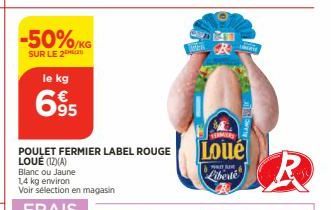 poulet fermier Loué