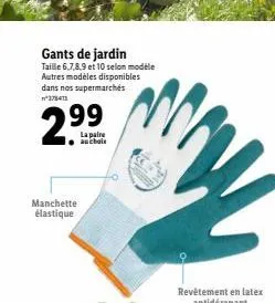 gants de jardin 