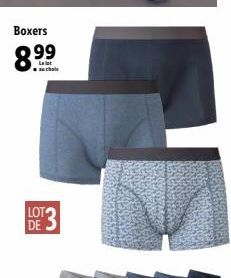 Boxers  8  LOT DE 