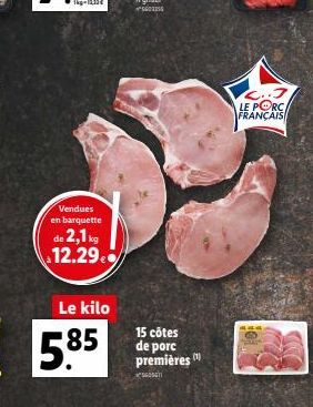 côtes de porc 