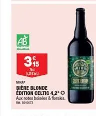 ab  depende  14,29  315  75cl  ta  celtic f 