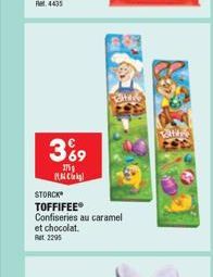 3%9  175 NC  STORCK  TOFFIFEEⓇ Confiseries au caramel et chocolat. Rat 2295  Totten  Ratars 