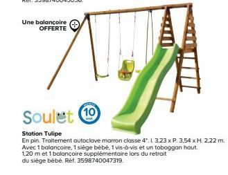 balançoire Soulet