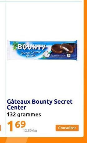 gâteaux Bounty