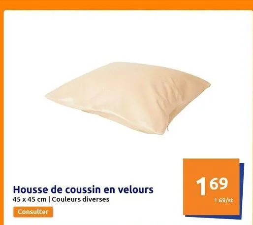 housse de coussin 