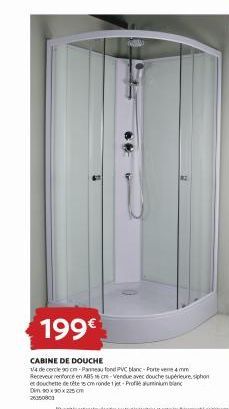 cabine de douche 