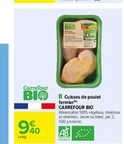 cuisses de poulet Carrefour