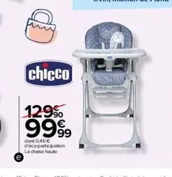 chaise haute chicco