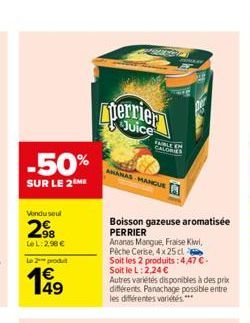 ananas Perrier