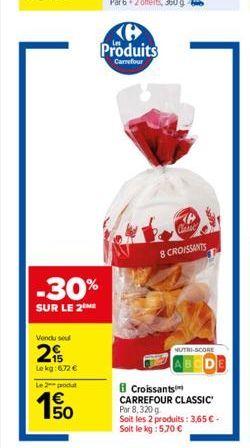 croissants Carrefour