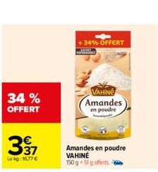 amandes Vahiné