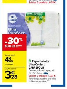 papier toilette Carrefour