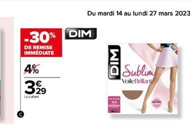 soldes Dim