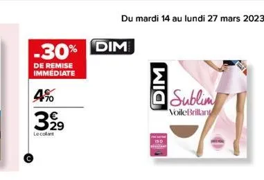 soldes dim