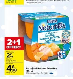 pommes de terre Nestlé