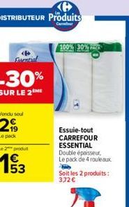 essuie tout Carrefour