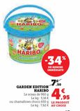 GARDEN EDITION  HARIBO offre à 4,95€ sur U Express