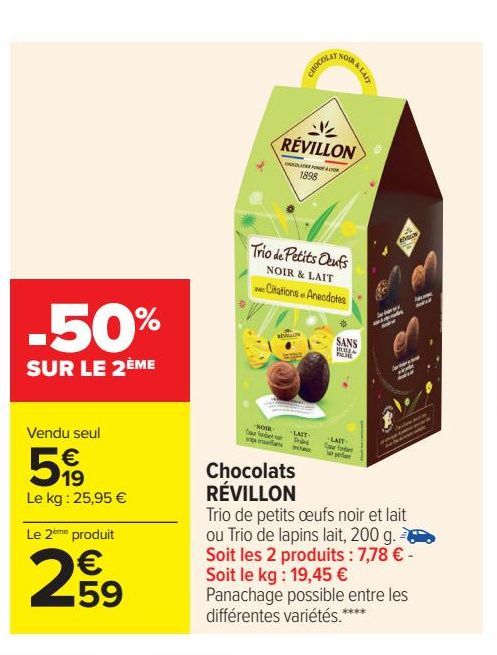 chocolats REVILLON