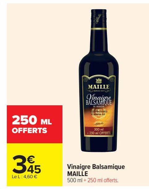 vinaigre Balsamique Maille