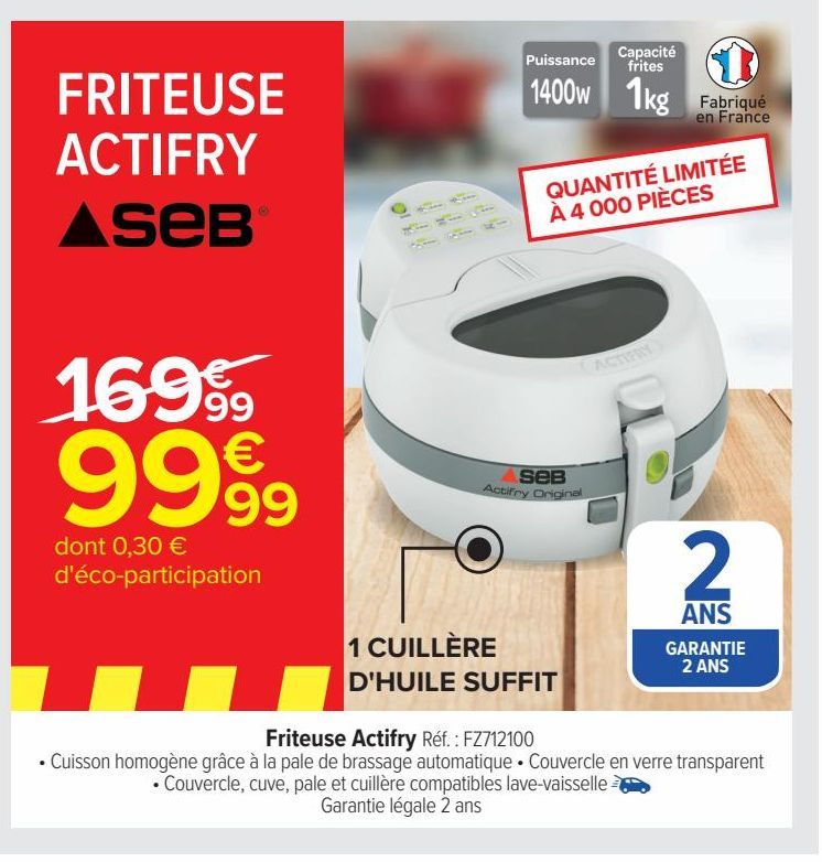 friteuse Actifry ASEB