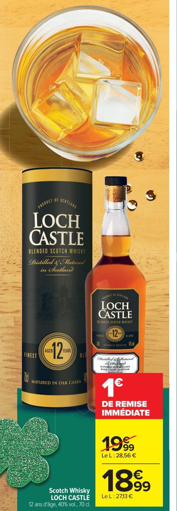 Scotch whisky LOCH CASTLE