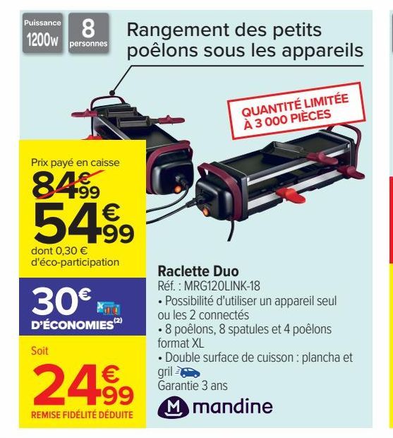 raclette Duo
