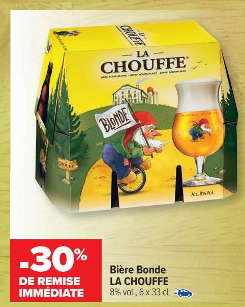 bière blonde LA CHOUFFE