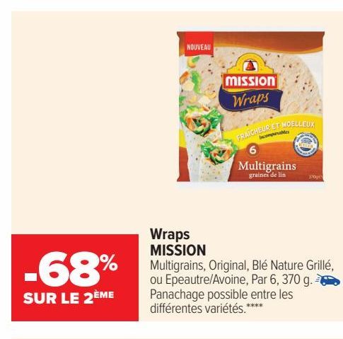 Wraps MISSION