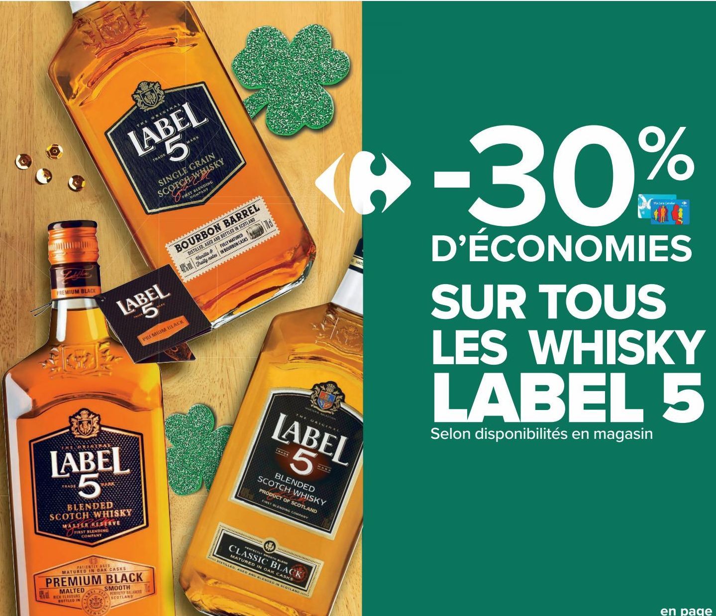 Tous les whisky Label 5