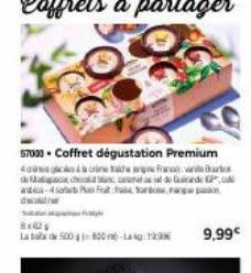 57000 Coffret dégustation Premium 4dmigairealiFroathute Machu P - Fra fordo  8x2  La 500-600 La  9,99€ 