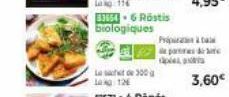 Lag:116  33554-6 Röstis biologiques  L300 LAN 12  Pr  pas  p  3,60€ 