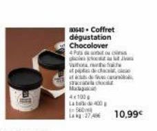 19  80540 Coffret dégustation Chocolover 4 Purs du tou s place in Ja Valtona hef  at papa de chac  at de fieca sch Ma 4x100 Label 400 560  10,99€ 