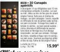 8323830 canapés apéritifs  a larger shaunt apa  dreta p  in radice in ga d  ogne fecal  sty cana tcria de resi  aahafornigaman sp d nong au dus devic panora  de sat pacacan and lig f  label 210  den  