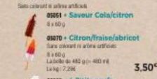 Swak  asest Saveur Cala/citron  6x600  05870-Citron/fraise/abricot  are akart are unfos  3,50€ 