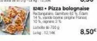 pizza bolognaise 